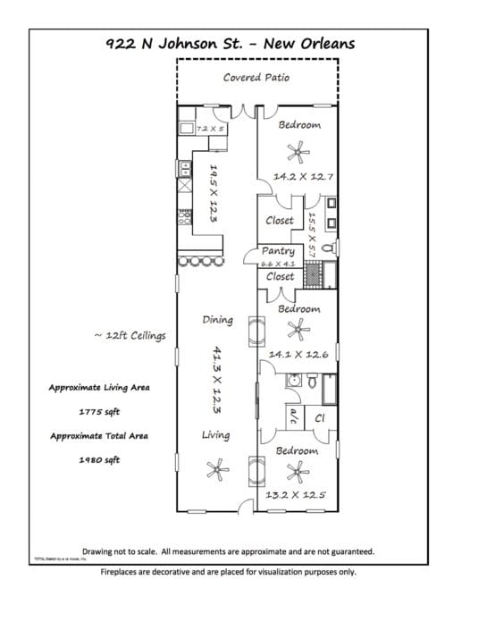 922 N Johnson Floorplan